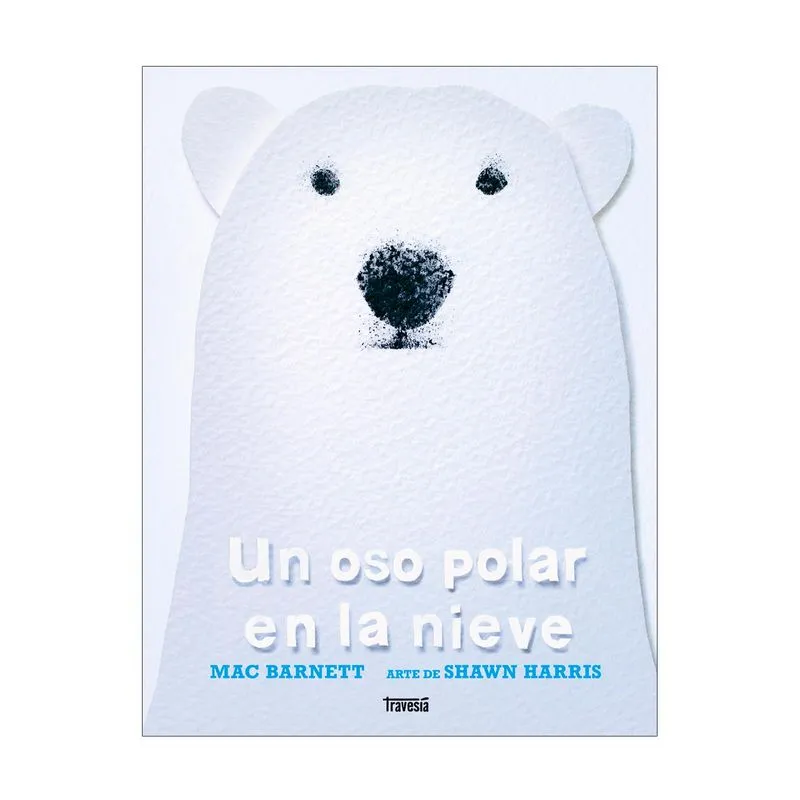 Un oso polar en la nieve