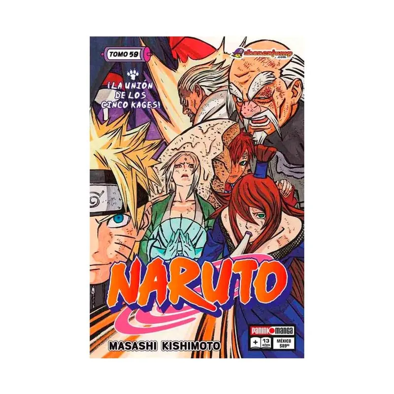 Naruto N.59: La unión de los cinco Kages