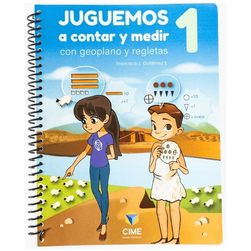 Juguemos a contar y medir Primaria 1