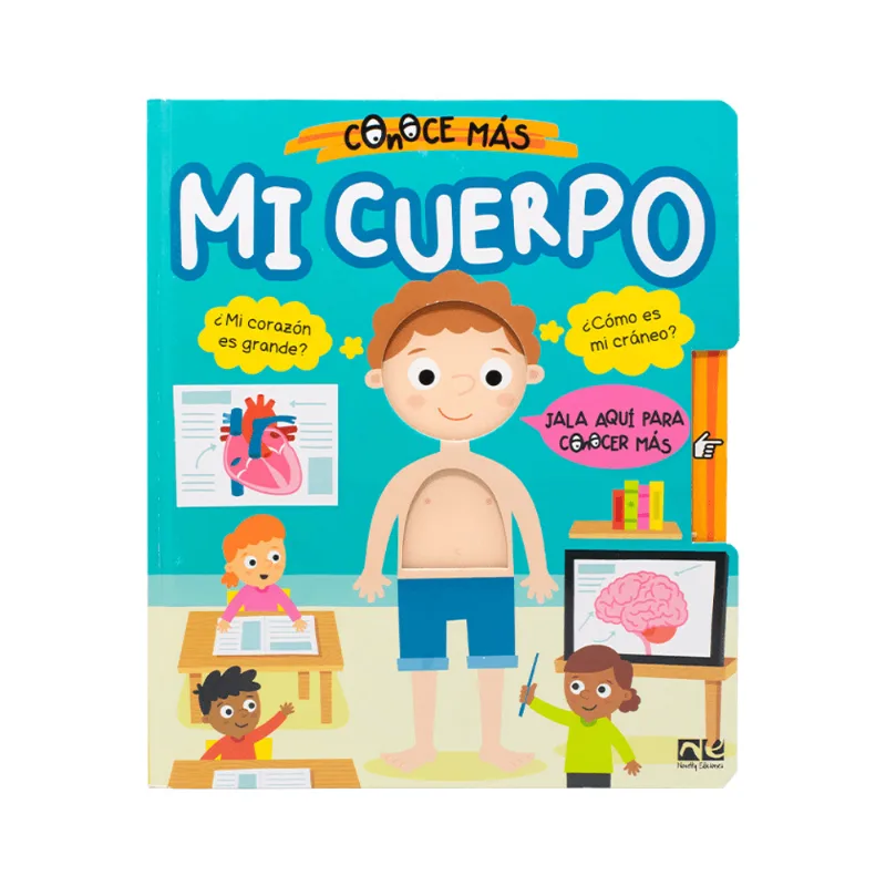 Libro Didactico Para Ninos Conoce mas - Mi cuerpo Libro Didáctico Para Niños Conoce más - Mi cuerpo