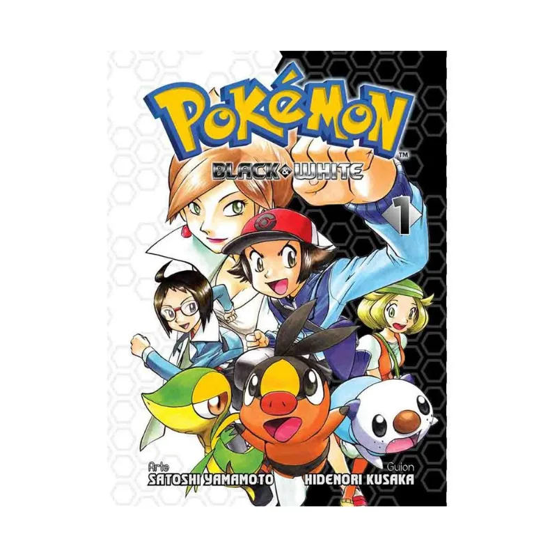 Manga Pokemon black & white 01