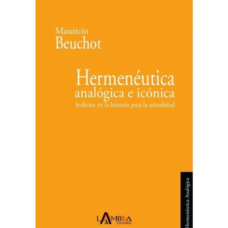 Hermenéutica analógica e icónica-Espanhol