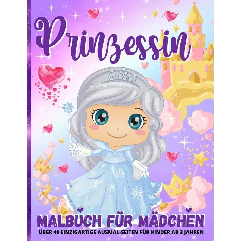 Prinzessin Malbuch Für Mädchen