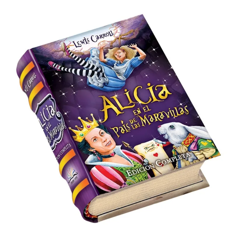 MINI LIBRO ALICIA EN EL PAÍS DE LAS MARAVILLAS - EDICIÓN COMPLETA MINIBOOKS