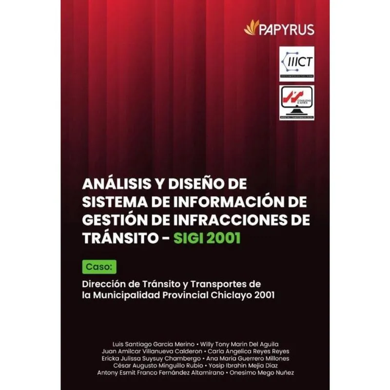 Análisis y diseño de sistema de información de gestión de infracciones de tránsito - sigi 2001 - Es