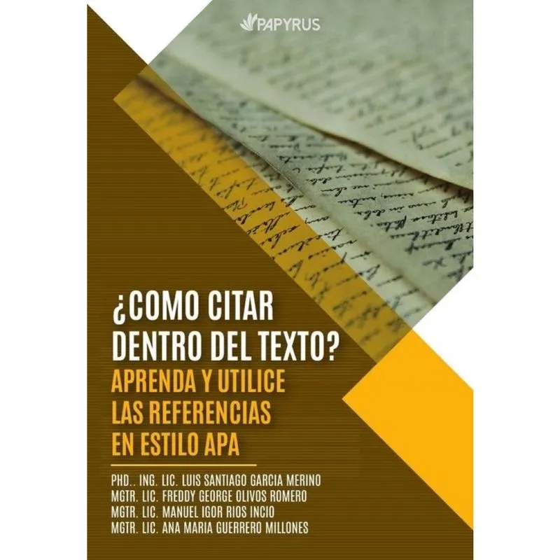 Como citar dentro del texto? Aprenda y utilice las referencias en estilo apa - Espanhol