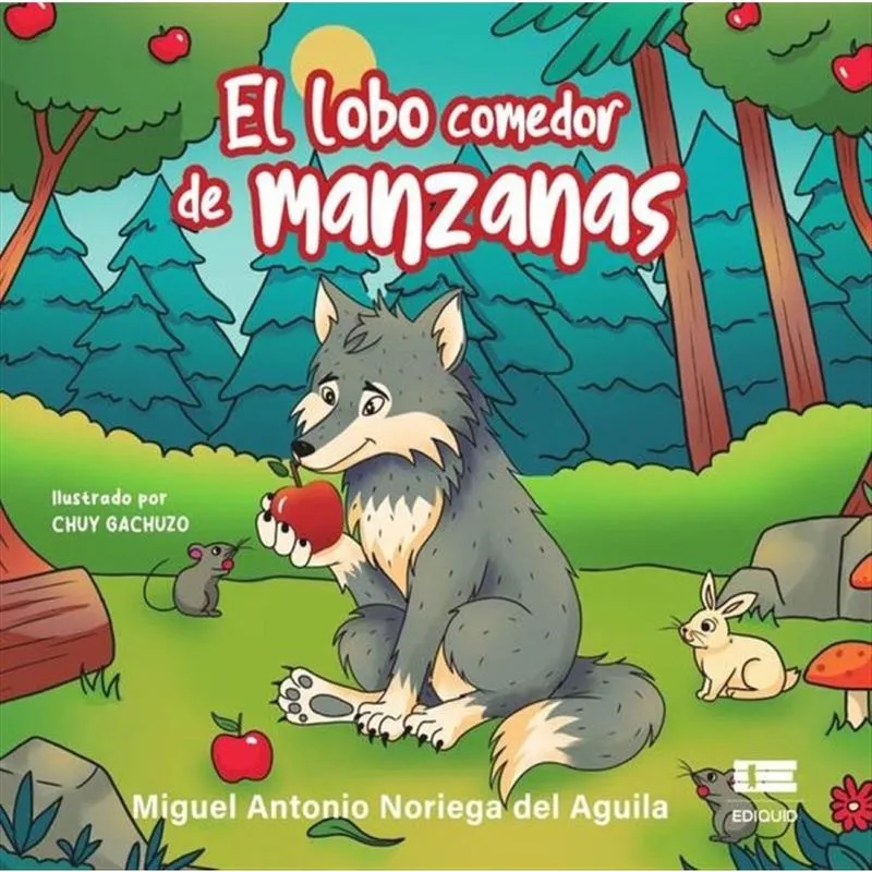El lobo comedor de manzanas - Espanhol