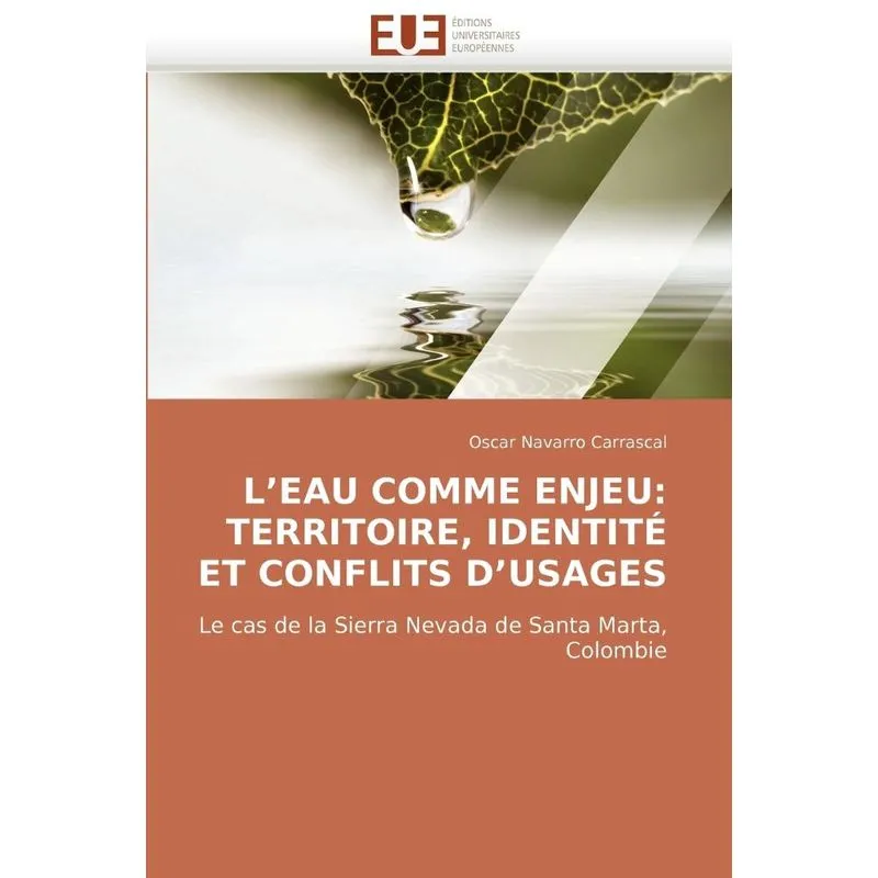 Leau comme enjeu