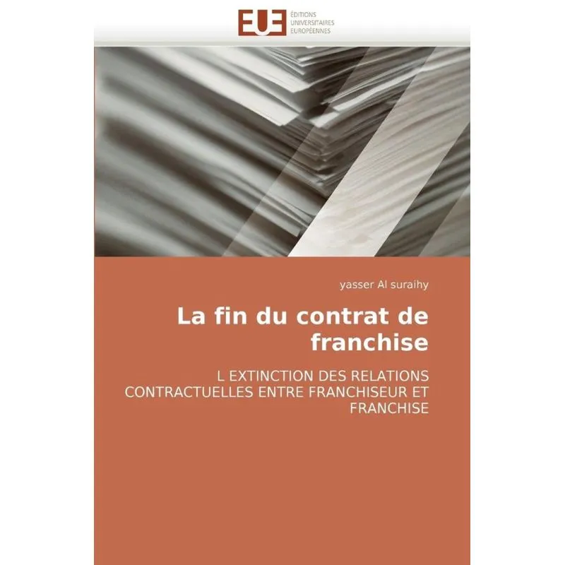 La fin du contrat de franchise