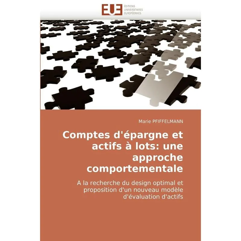 Comptes dépargne et actifs à lots