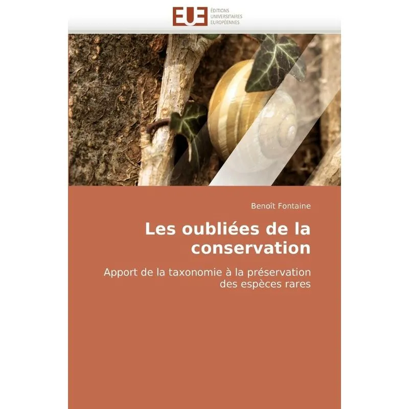 Livro Les oubliées de la conservation