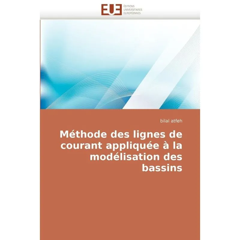 Livro Méthode des lignes de courant appliquée à la modélisation des bassins