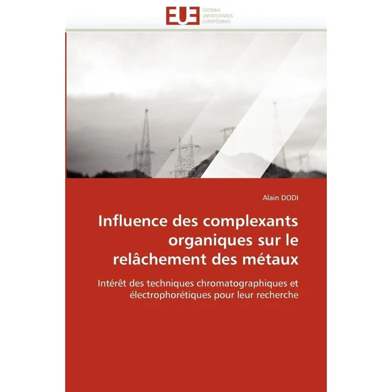 Influence des complexants organiques sur le relâchement des