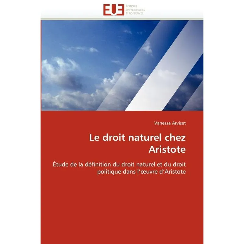 Le droit naturel chez aristote