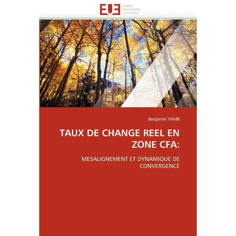 Taux de change reel en zone cfa