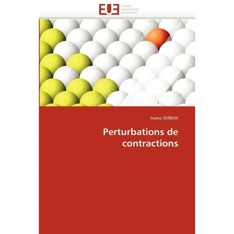Perturbations de contractions
