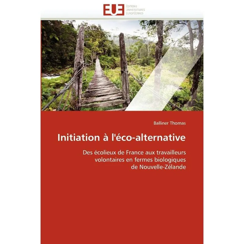 Initiation à léco-alternative