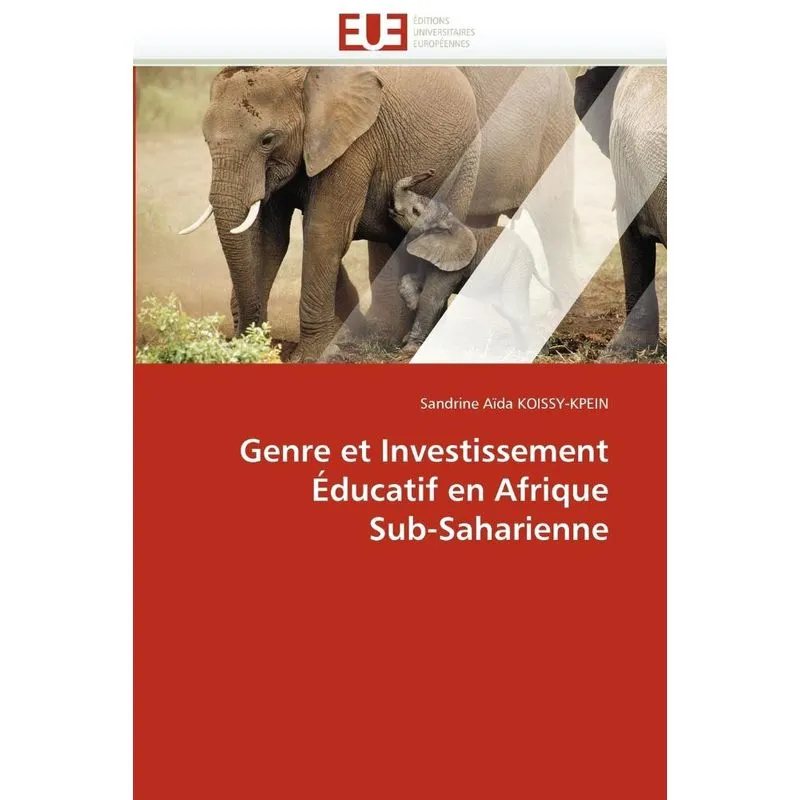 Genre et investissement éducatif en afrique sub-saharienne
