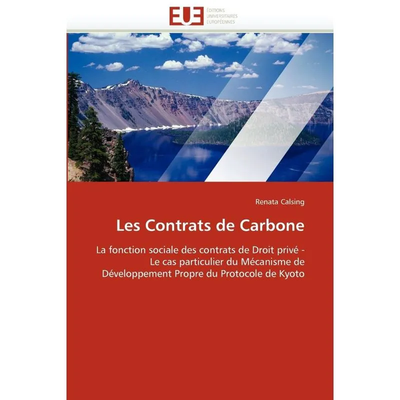 Les contrats de carbone