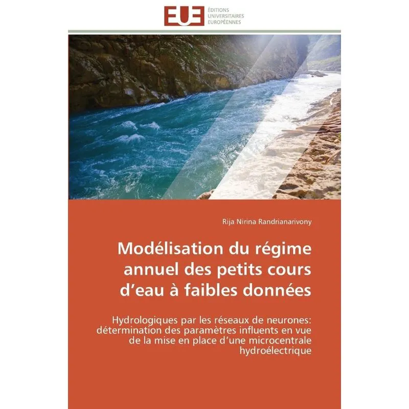 Livro Modelisation du regime annuel des petits cours d''eau a faibles donnees