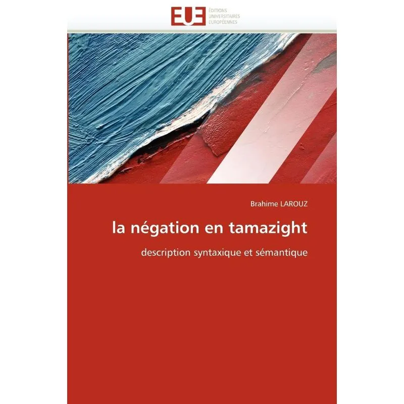 La négation en tamazight