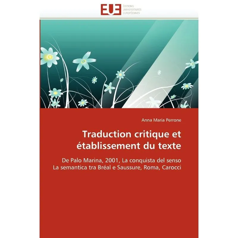 Traduction critique et établissement du texte