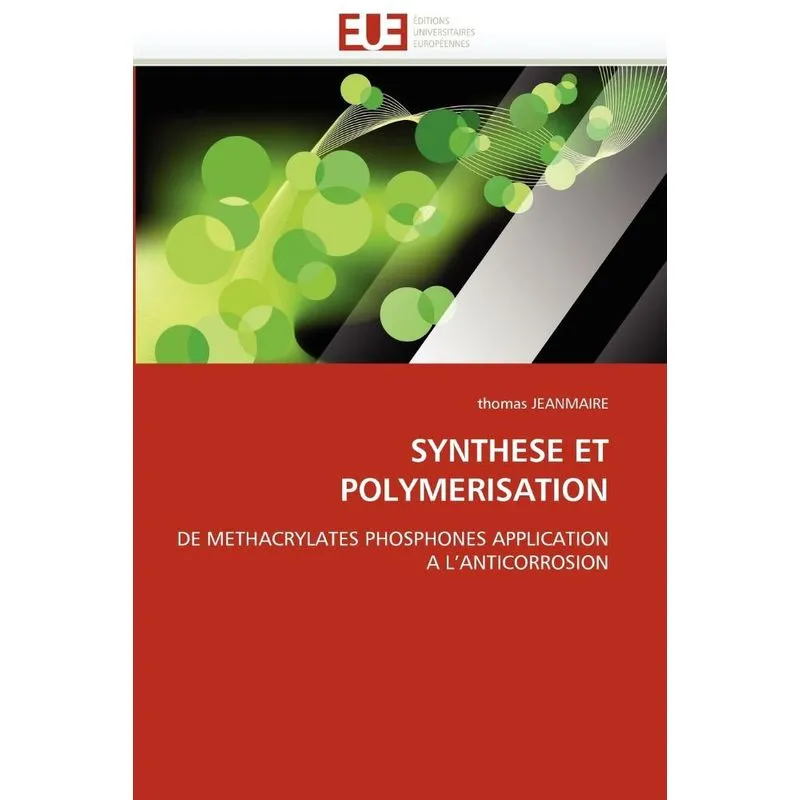 Synthese et polymerisation