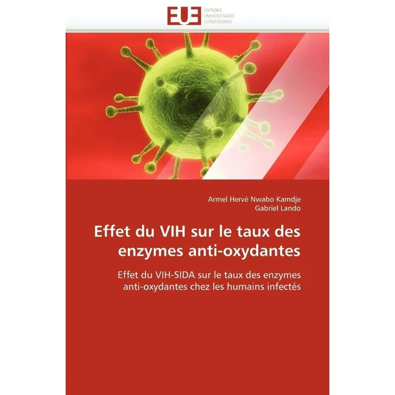 Effet du vih sur le taux des enzymes anti-oxydantes