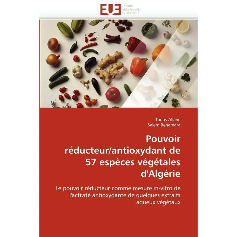 Pouvoir réducteur/antioxydant de 57 espèces végétales dal