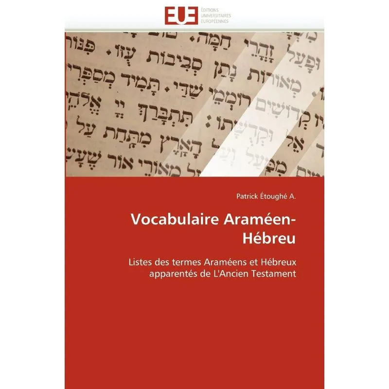 Vocabulaire araméen-hébreu