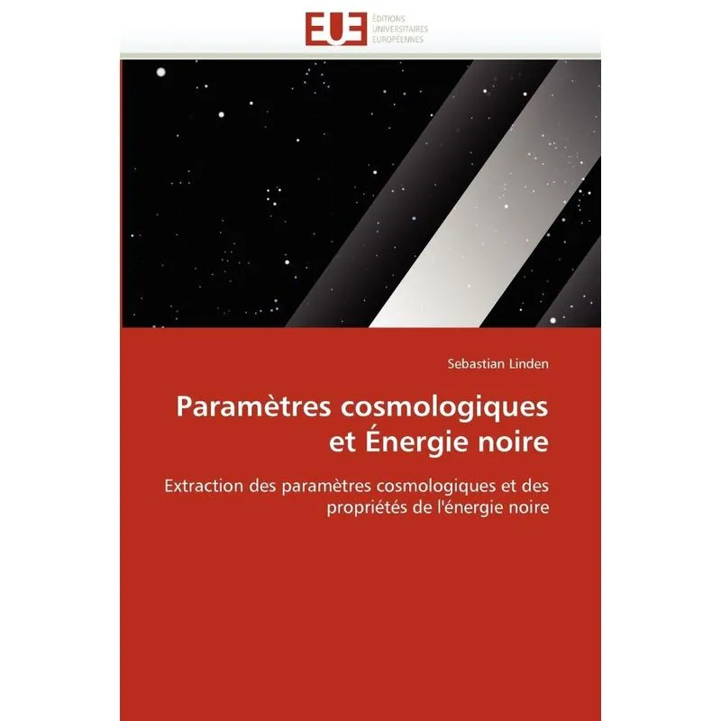 Paramètres cosmologiques et énergie noire