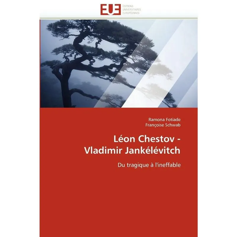 Léon chestov - vladimir jankélévitch