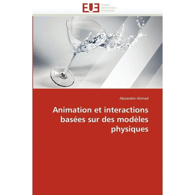 Livro Animation et interactions basées sur des modèles physiques