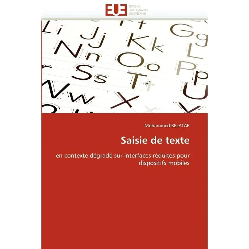 Saisie de texte