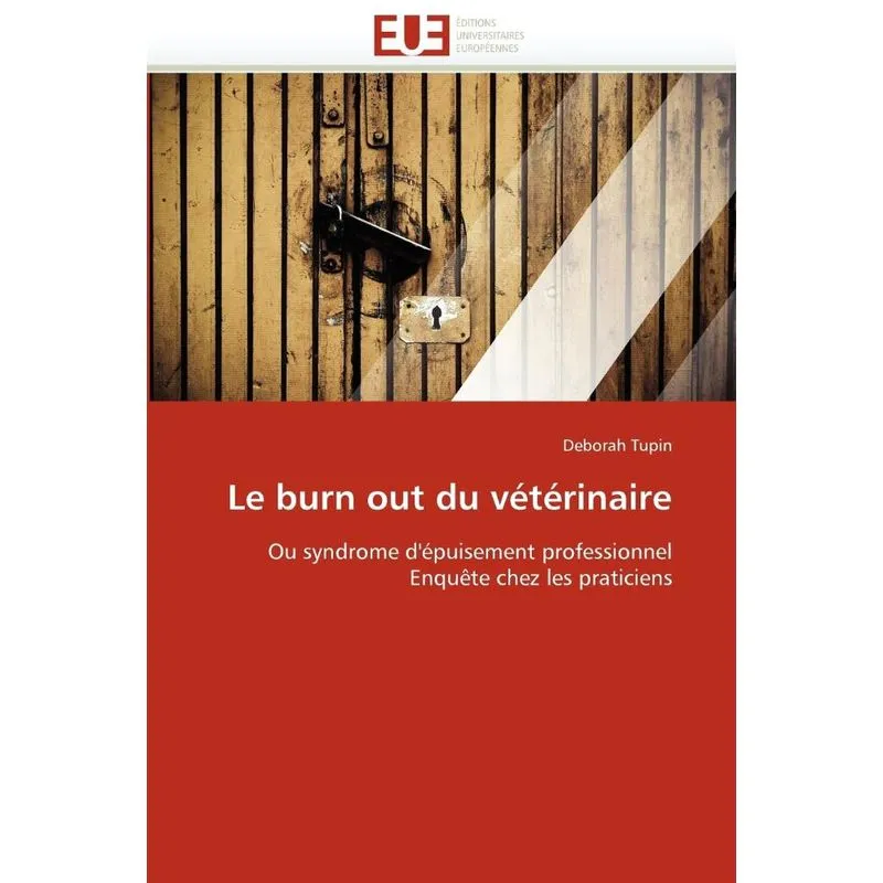 Le burn out du vétérinaire