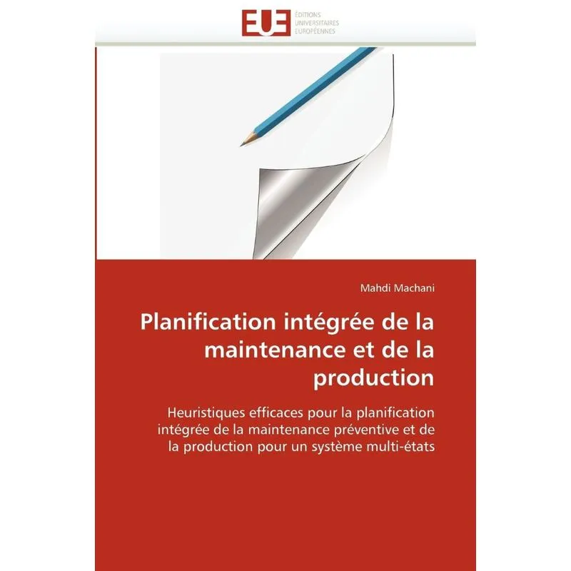 Livro Planification intégrée de la maintenance et de la production