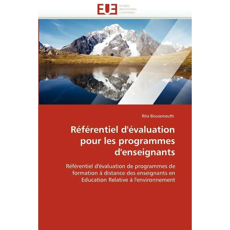 Livro Référentiel d''évaluation pour les programmes d''enseignants