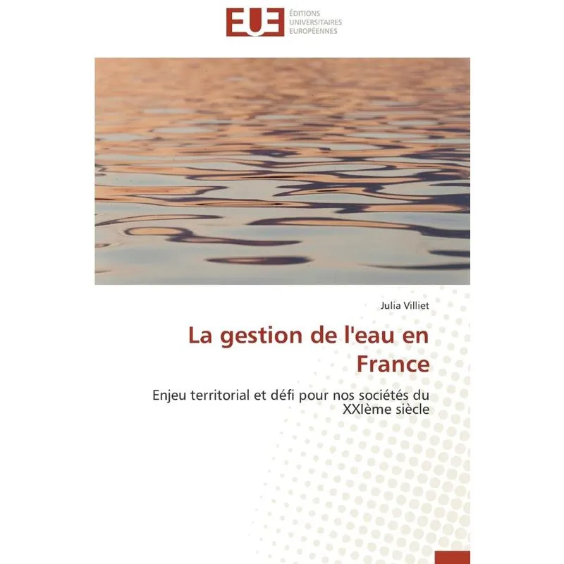 La gestion de leau en france