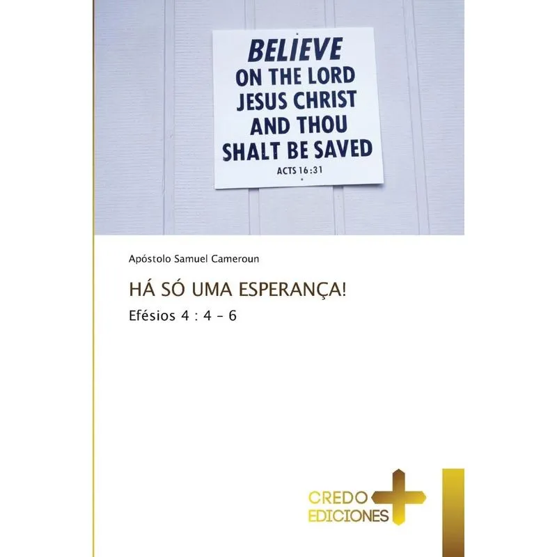 HÁ SÓ UMA ESPERANÇA!