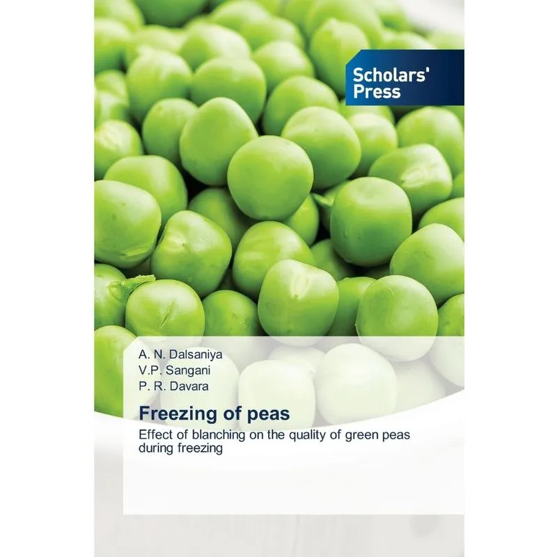 Freezing of peas