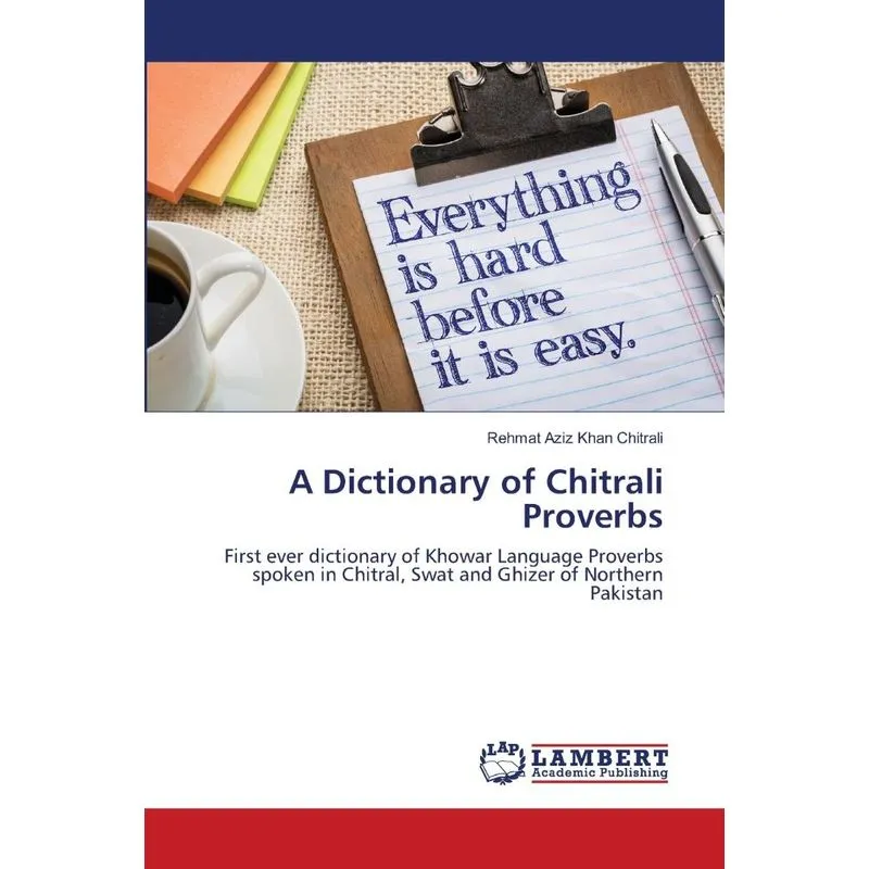 A Dictionary of Chitrali Proverbs