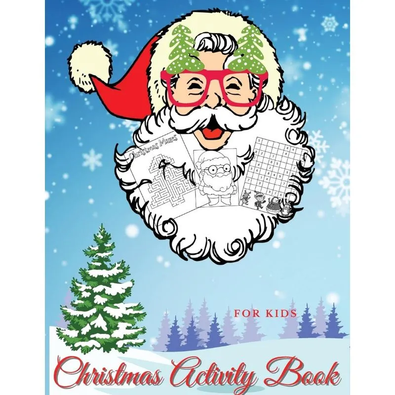 Christmas Activity Book For Kids