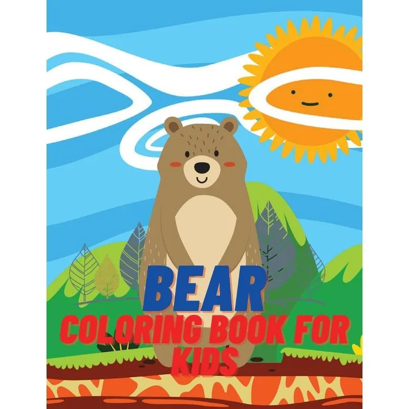 Bear Coloring Book For Kids