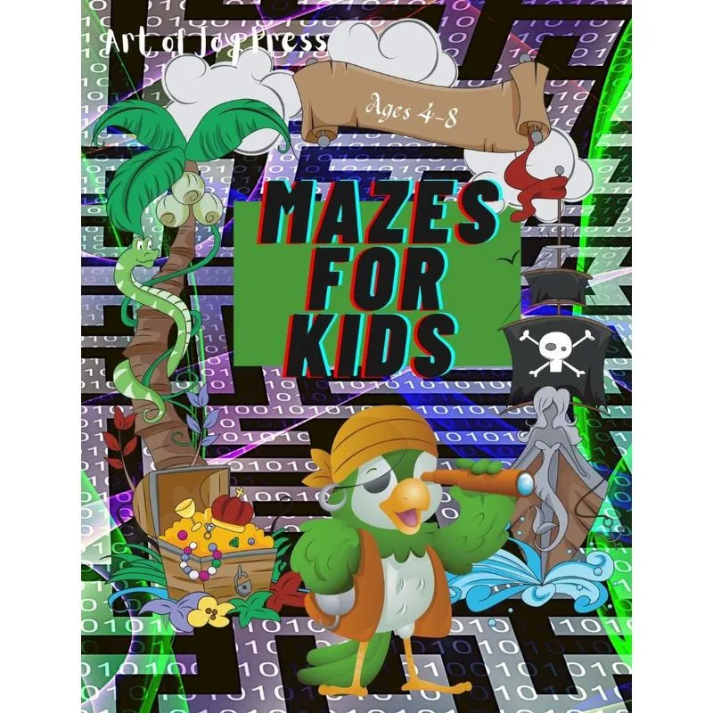 Mazes For Kids Ages 4-8