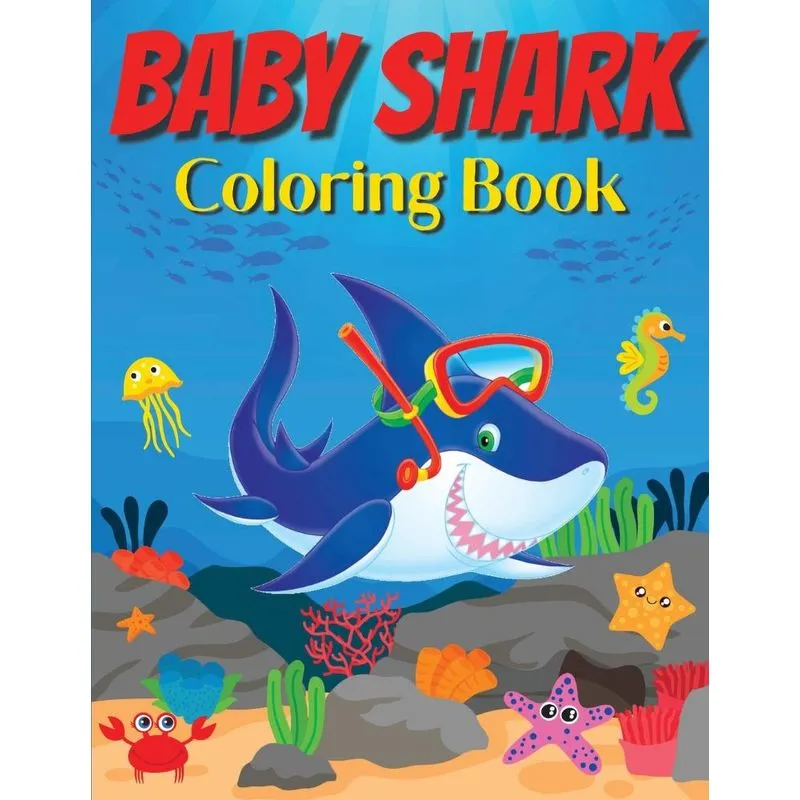 Baby Shark Coloring Book