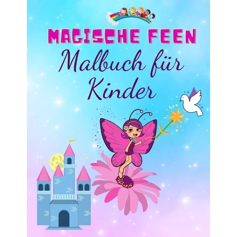 Magisches Feen Malbuch für Kinder