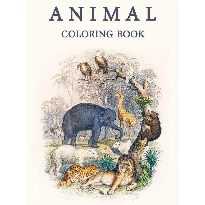 Animal coloring book