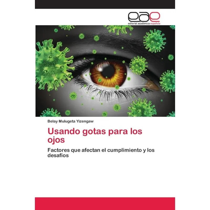 Usando gotas para los ojos