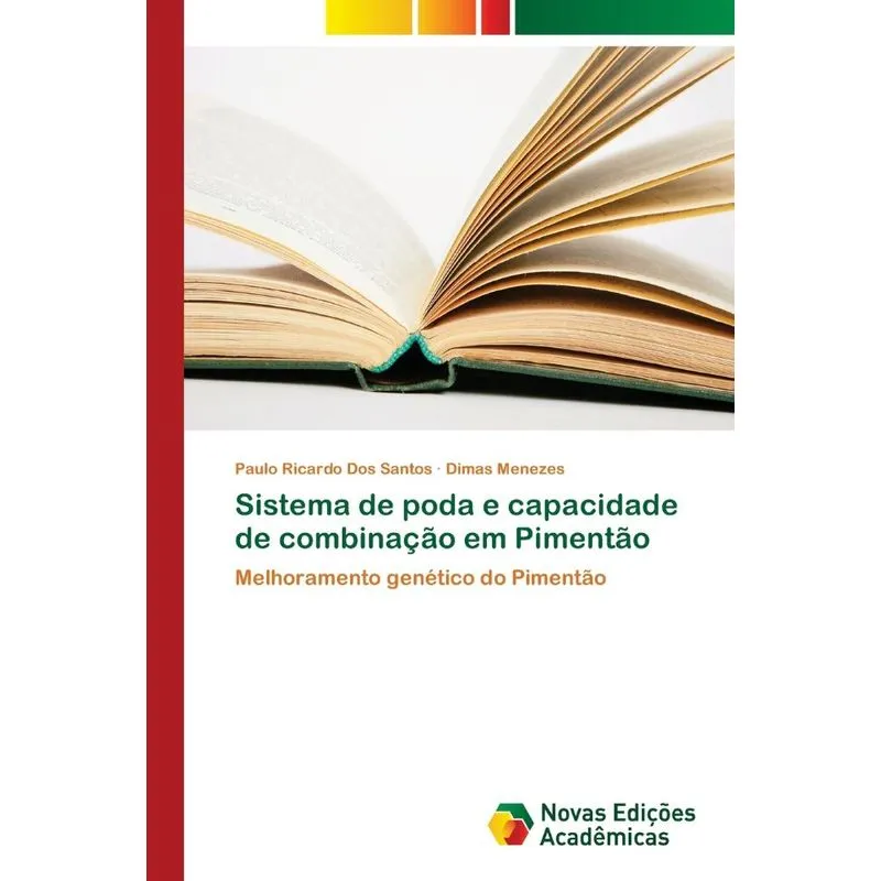 Sistema de poda e capacidade de combinação em Pimentão