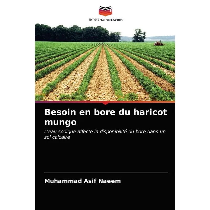 Besoin en bore du haricot mungo
